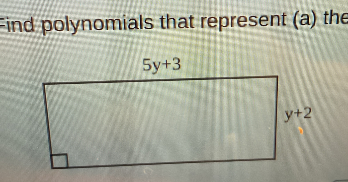 Find polynomials that represent (a) the