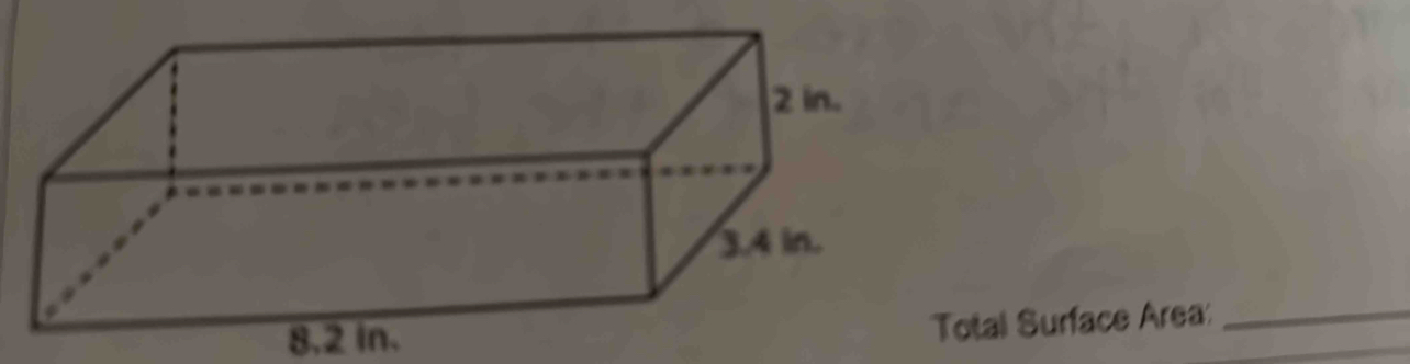 Total Surface Area 
_