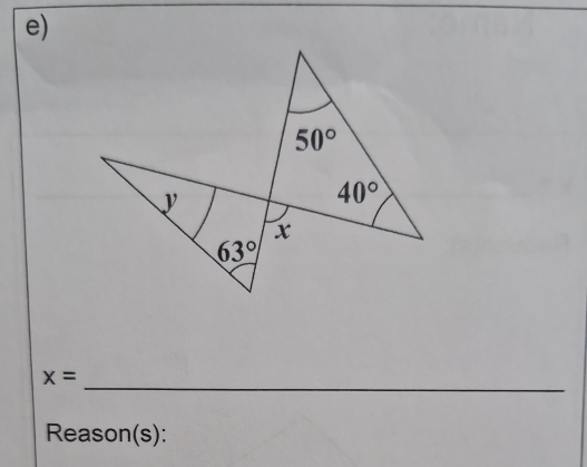 x=
Reason(s):