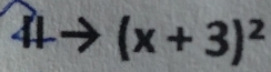 4tto ( (x+3)^2