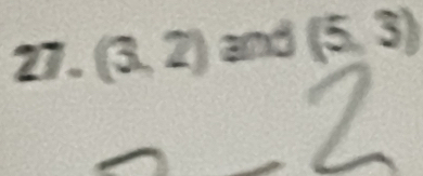 (3,2) nd(5,3)