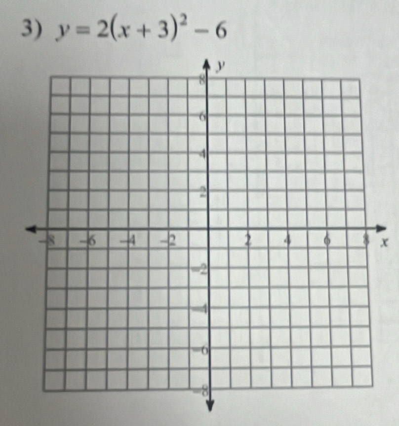 y=2(x+3)^2-6
x