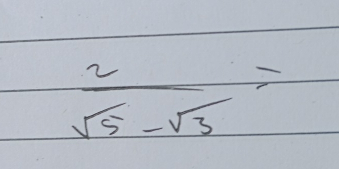  2/sqrt(5)-sqrt(3) =