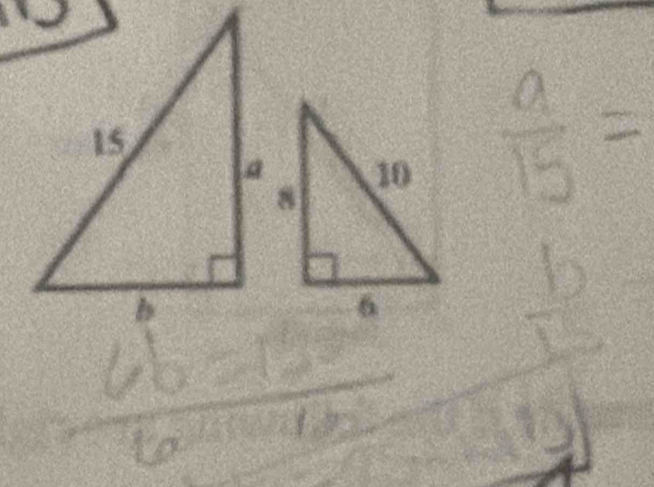  a/15 =
 46/6 = 12/12   b/10 