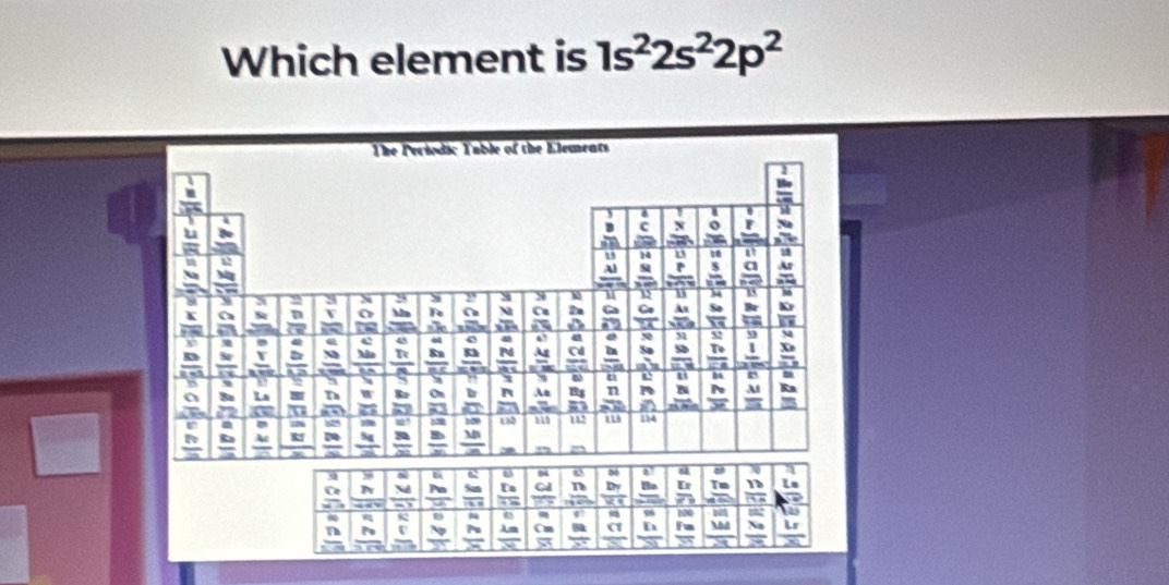 Which element is 1s^22s^22p^2