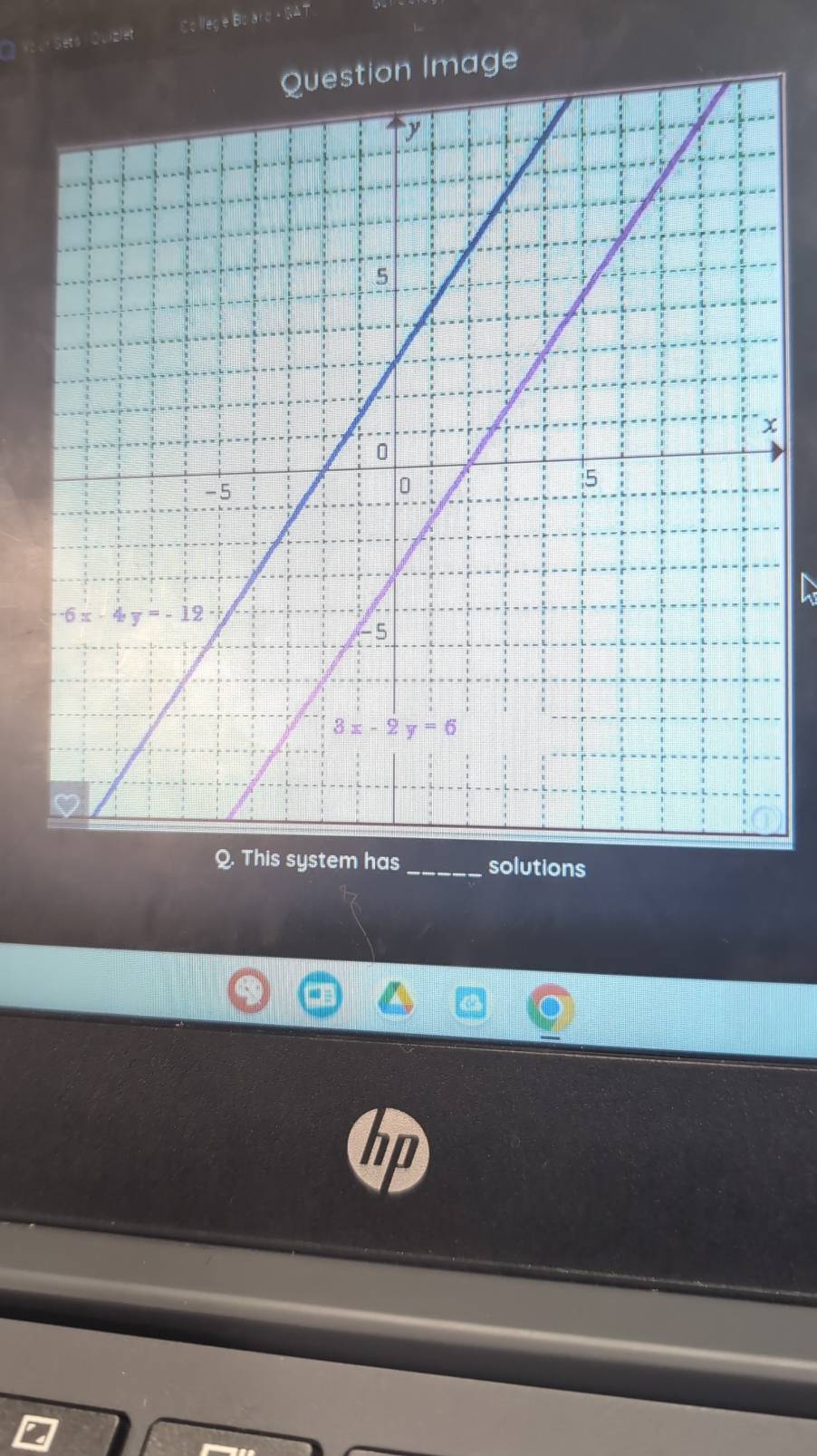 Ö voer Sets / Quizlet College Bo 310· 5^2 I
mage
This system has _solutions