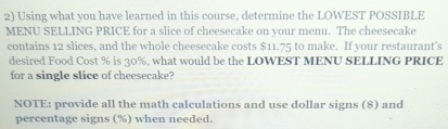 Solved: Using what you have learned in this course, determine the ...