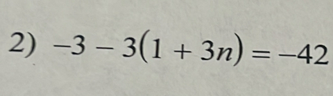 -3-3(1+3n)=-42