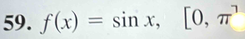 f(x)=sin x, [0,π^7