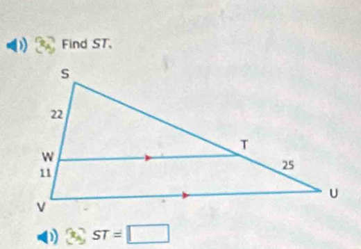 Find ST,
3_5T=□