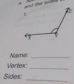 Na 
and the sides . 
Name:_ 
Vertex: 
_ 
_ 
Sides: