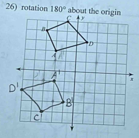 rotation 180°