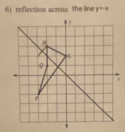 reflection across the line y=-x
y
H
L
Q
x
P