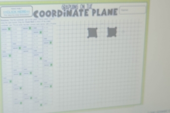 COORDINATE PLANE 
-