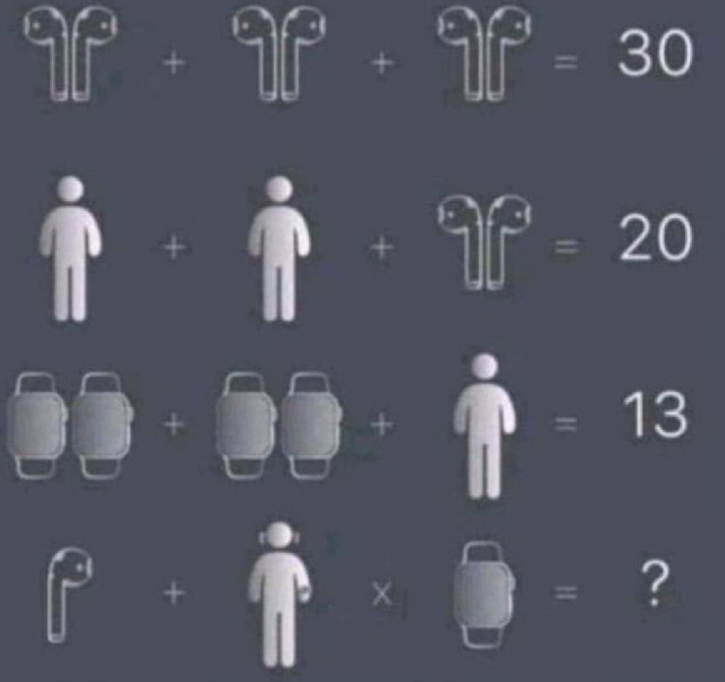 □ f+□ f+□ f=30
frac 9 anf=20
33+33+j=13
f+f* g= ?