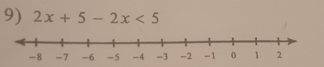 2x+5-2x<5</tex>