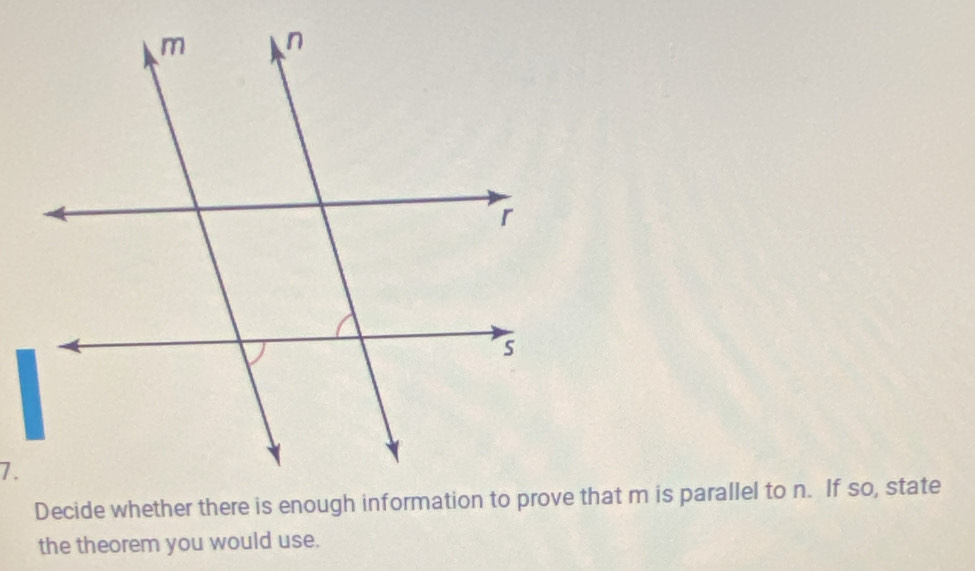 the theorem you would use.