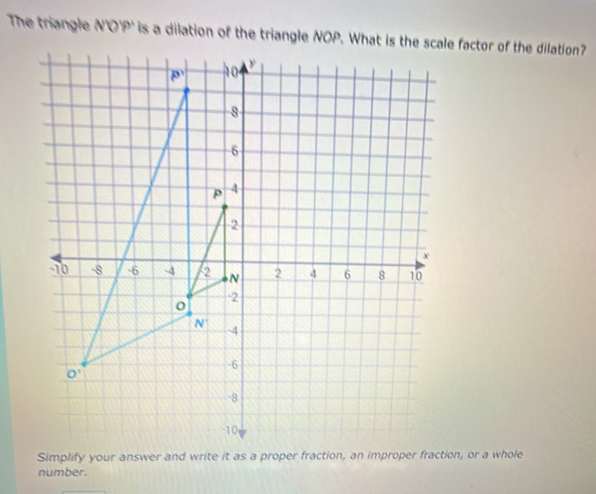 The triangle NOP'
number.