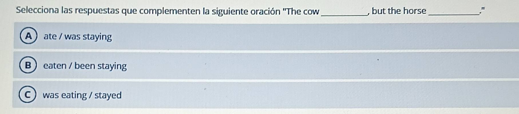 Resuelto:Selecciona las respuestas que complementen la siguiente ...