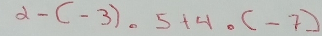 2-(-3).5+4.(-7)