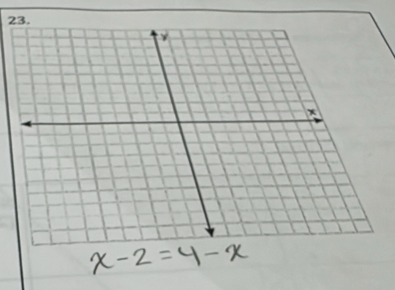 x-2=4-x