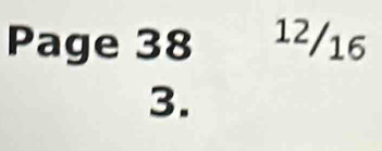 Page 38 12/16 
3.