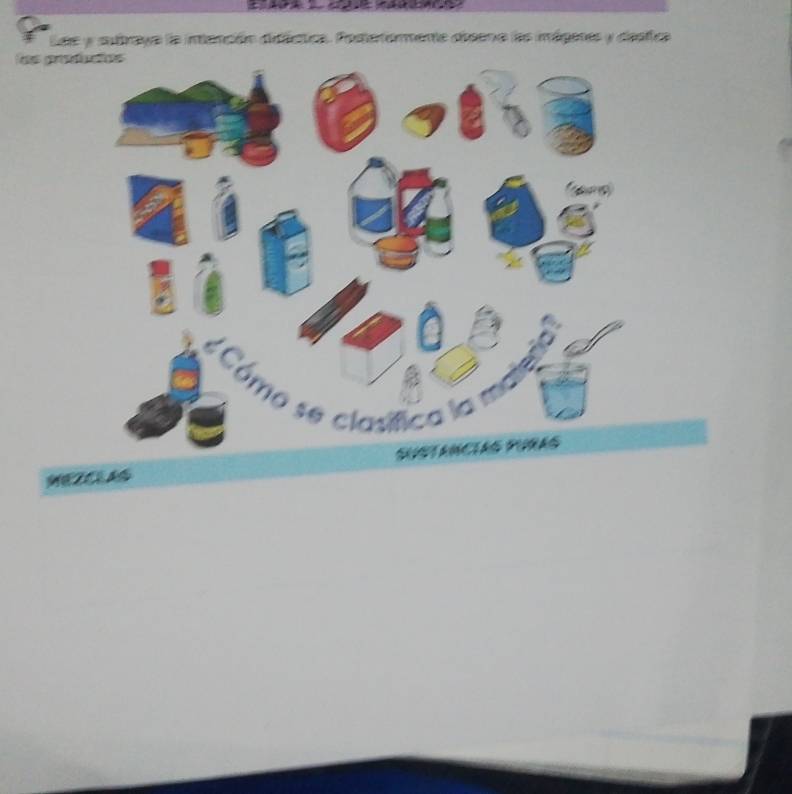 Resuelto:a Lee y subraya la imención didáctica. Posterormente dbsena ...
