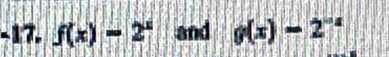 f(x)-2^x and g(x)=2^(-x)