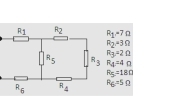 R_1=7Omega
R_2=3Omega
R_3=2Omega
R_4=4Omega
R_5=18Omega
R_6=5Omega