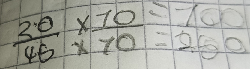  20/45 beginarrayr * 10=10 * 10=250endarray