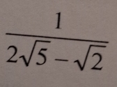  1/2sqrt(5)-sqrt(2) 