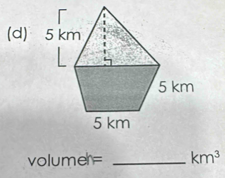 volum | e F _
km^3