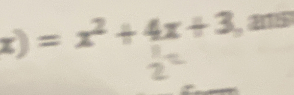 sqrt(10) =x^2+4x+3,ans
 1/2 =