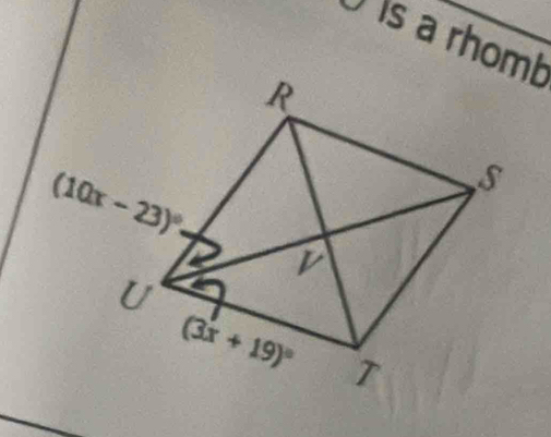 is a rhomb