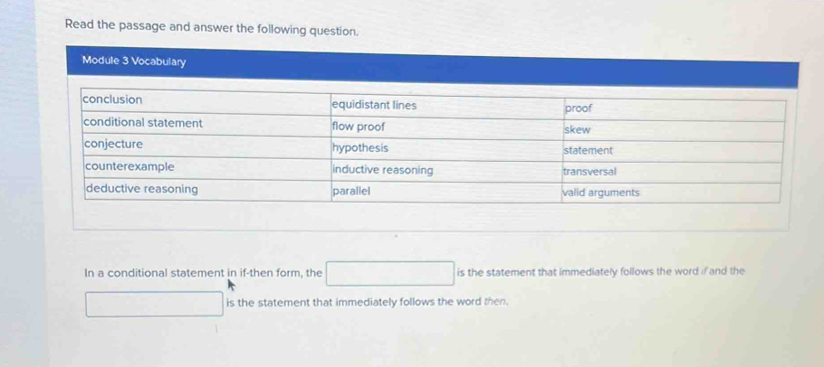 Solved: Read the passage and answer the following question. Module 3 ...