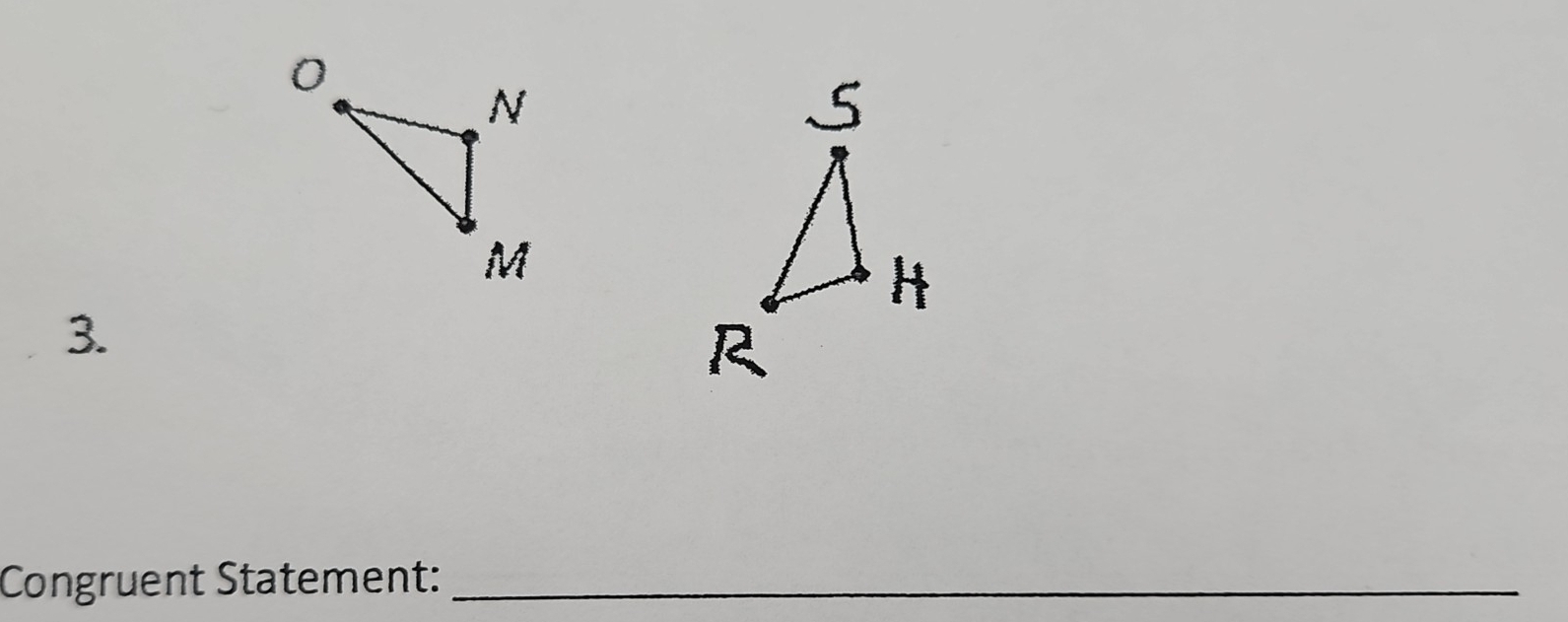 Congruent Statement:_