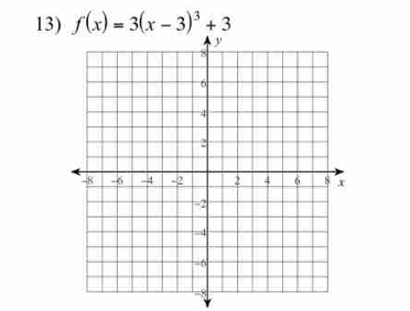 f(x)=3(x-3)^3+3