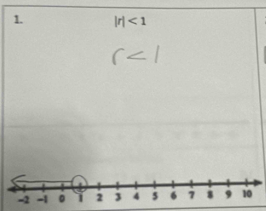 |r|<1</tex>
r<1</tex>