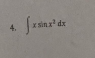 ∈t xsin x^2dx