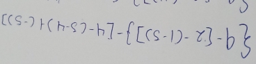  (5-)+(h-5)-h]- [(5-1)-2]-b