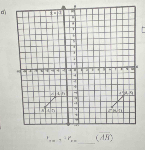 r_x=-2circ r_x= _ (overline AB)