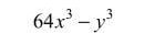 64x^3-y^3