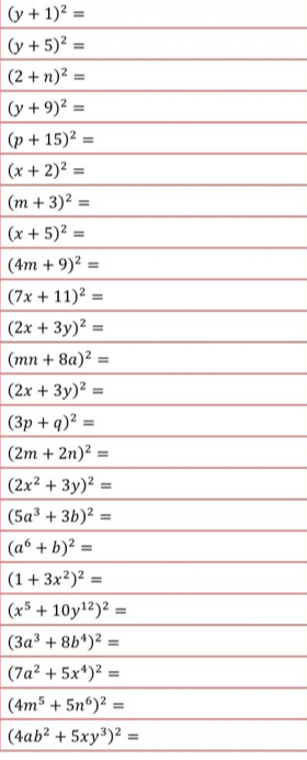 (y+1)^2=
(4ab^2+5xy^3)^2=