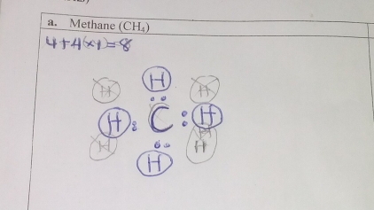 Methane (CH₄) 
6
H