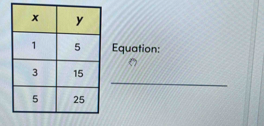 Equation: 
_