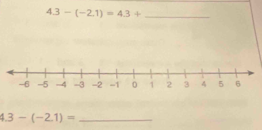 4.3-(-2.1)=4.3+
_ 4.3-(-2.1)=