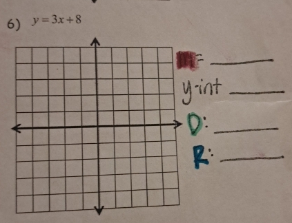 y=3x+8
_ 
_ 
_ 
_