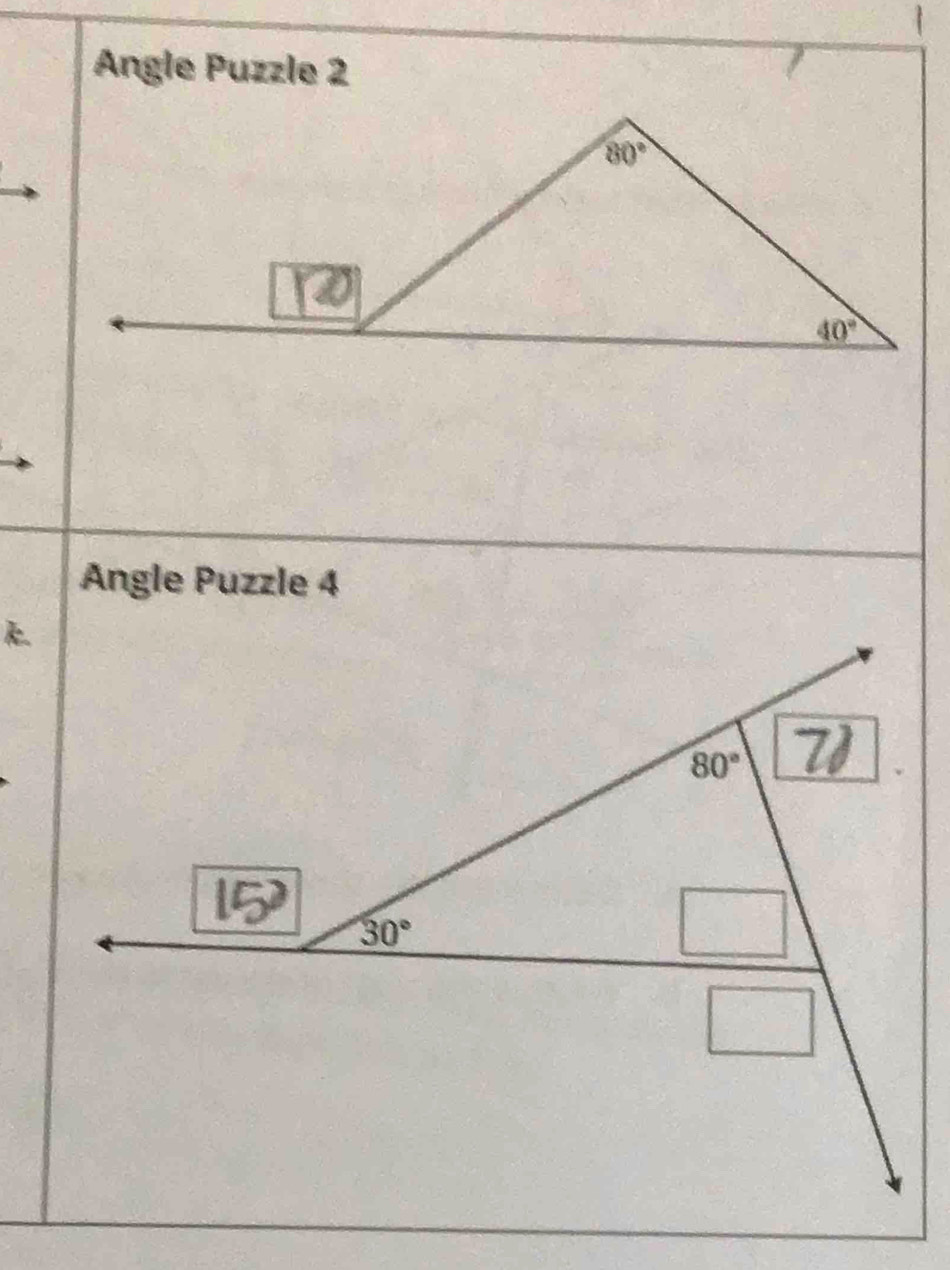 Angle Puzzle 2
Angle Puzzle 4