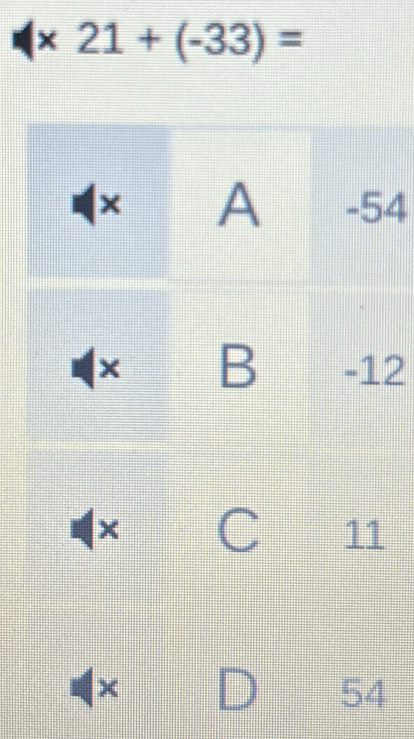 21+(-33)=
4
2
×
54