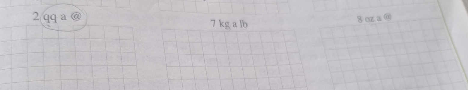 7 kg a lb
80